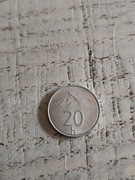 moneta 20 halerzy 1998 rok Słowacja