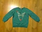 Bluzka świąteczna z reniferem Cool club 140