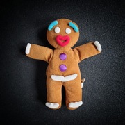 Pacynka Ciastek Gingy Shrek The Musical – oryginał DreamWorks