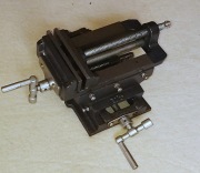 Imadło maszynowe krzyżowe dwuosiowe 125mm 
