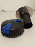 Wpust dachowy DN75 do dachów płaskich do rynien zbiorczych Geberit Pluvia