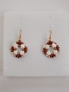 Kolczyki z koralików handmade 