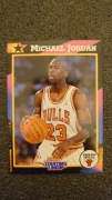 Karta NBA 1992 Kenner Starting Lineup MICHAEL JORDAN White #23 Uniform