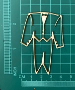 Scrapek Frak strój męski  LBA000272