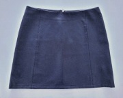 Czarna spódnica z ekoskóry 40 L