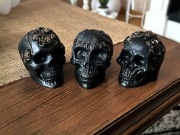 Czaszki ozdobne Gothic czarne 