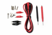 Przewody pomiarowe do multimetru + końcówki | krokodylki, sondy | NOWE