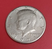 Moneta USA 1971r. half dollar Kennedy