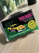 Karty kolekcjonerskie TRAKS NASCAR booster z 1992 r.