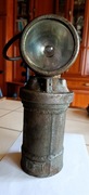 Stara lampa gornicza tzw. bomba, rzadki model