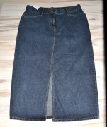 238 ^ East jeans długa jeansowa spódnica 46/48