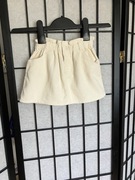 Zara Sztruksowa beżowa spódniczka dziecięca 2-3 lata wzrost. 98 cm