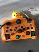 Zabawka manipulacyjna przyciski wtyczka kluczyk