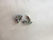 piękne klipsy vintage