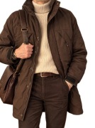 ORYGINALNA Wellensteyn Waterproof Windproof długa ocieplana kurtka M - L
