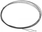 DRUT DO PRZECIĄGANIA GUMY W TYCZCE/BACIE 2m THREADER