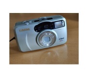 vintage kamera kompaktowy aparat fotograficzny analogowy Samsung Fino 80 XL