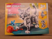 NOWE klocki Lego Creator 3w1 Kot i Pies 31163