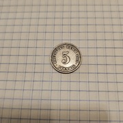 5 Pfennig 1903 E Niemcy