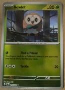 Rowlet POR 010 reverse holo - najtaniej na Allegro