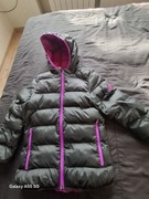 Kurtka puchowa dla dziewczynki adidas. 