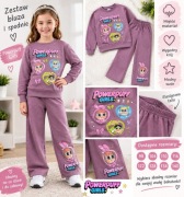 Nowy zestaw Spodnie i bluza Powerpuff Girls