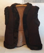 Kubrak / serdak / kamizelka / bezrękawnik z naturalnej owczej skóry