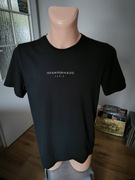 Avant Garde t-shirt męski czarny S/M z nadrukiem