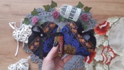 PREZENT dzień Matki, urodziny,upominek dla Niej Zestaw Boho Etno Folk
