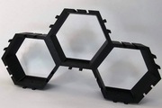 Ekspozycja na LEGO minifigurki, 3 hexagony