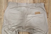 Beżowe Spodnie męskie jeans Wrangler Greensboro W38L32