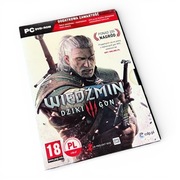 Wiedźmin 3 Dziki Gon PC DVD wydanie pudełkowe 2015 + soundtrack, mapa
