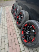 Nowe alufelgi z nowymi oponami