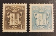 ANDORRA (francuska): 1936/37r. Mi 49; 50 *.