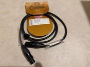 Kable XLR 1.5 m Cordial. Złącza Neutrik