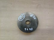 Koło pasowe 90mm pas 1x10mm 