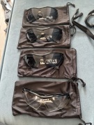 Okulary MSA, pęknięte lekko, ASG