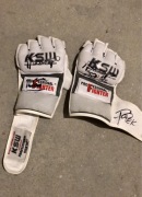 Rękawice KSW z autografami !