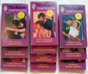 HARLEQUIN Temptation zestaw 10 książek HARLEKIN // "T"