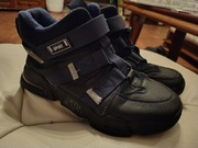 Trapery czarno granatowe 35