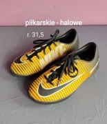 Buty piłkarskie NIKE Mercurial X IC - halówki dziecięce - rozmiar 31,5