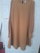 Avanti sukienka przed kolano trapezowa długość 87 cm midi .rozm M/L