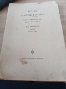 WALCE DAWNE I NOWE NA AKORDEON STANISŁAW GALAS 1955 WYDANIE 1