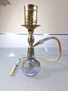 Fajka Wodna Shisha Zdobiona Szkło Metal 