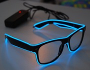 OKULARY ŚWIECĄCE MIGAJĄCE * led na PARTY IMPREZY