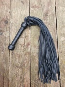Flogger skórzany 70 cm | 50 pasków | Handmade | Hipoalergiczny