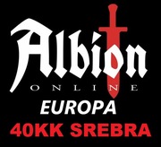 ALBION ONLINE 40KK SILVER 40MLN SREBRO 24/7 EUROPA