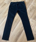 Spodnie męskie dżinsy elast & Denim W33/L32 czarne 45zł