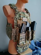 Na 4szt SAPI 4 i IV+ kamizelka balistyczna taktyczna Plate Carrier multicam