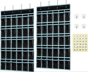 Wiszący organizer ścienny z kieszeniami – zestaw